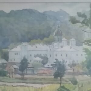 Listed Artist William Dasburg (1887–1979) Watercolor Painting. Signed