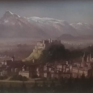 Listed Artist Hubert Sattler (Louis Ritchards Pseudonym) 1817-1904 Salzburg,