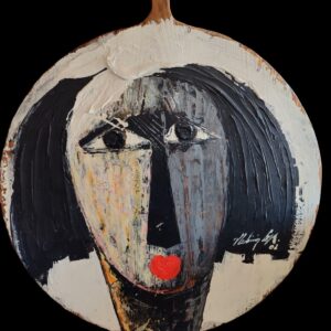 Vladimir Cora Cabeza Series 2002  15x15