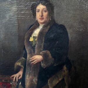 Listed Artist Hugo Loffler (1859-1935) Lady Euphrasia Lewis