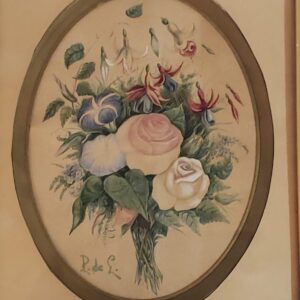 Paul De Longpre Untitled Floral Still Life 10x13 Oil