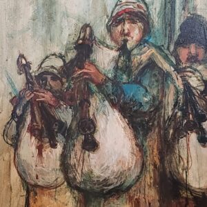 Listed Didier Grandt (1935) Signed Painting.